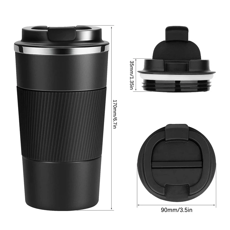 510ml Stainless Steel Coffee Cup Thermal Mug For Tesla Model 3 Model Y 2022  Model S Model X Car Insulated Bottle Accessorie - AliExpress