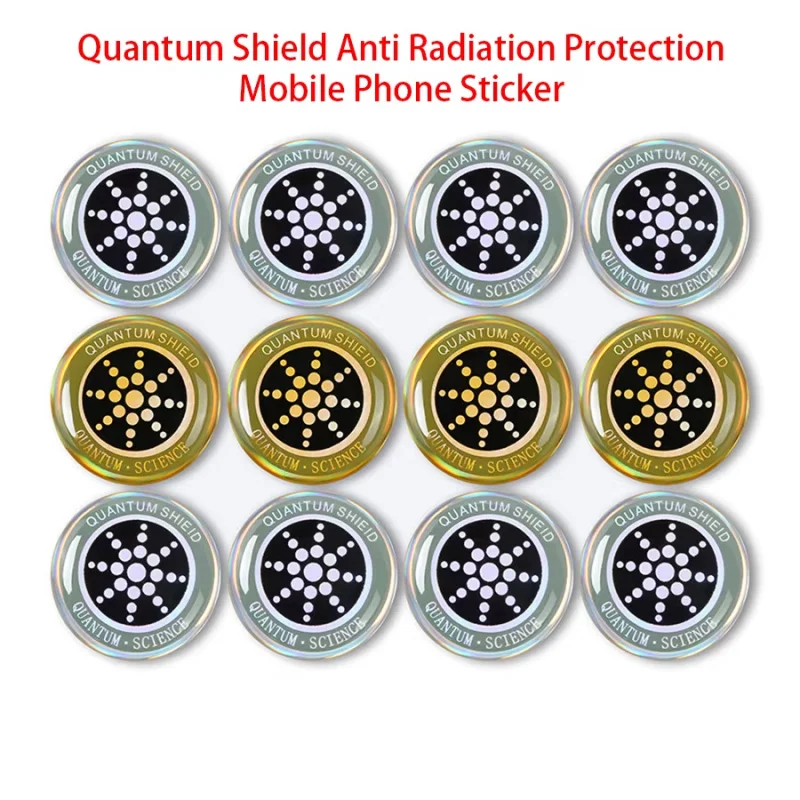 Quantum Anti-Radiation EMF Shield Sticker