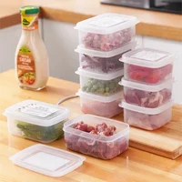 Refrigerator Food Storage Boxes Frozen Meat Fresh-keeping Boxes Portable Fruit Storage Container Food Sub-packed Kitchen Tools 1