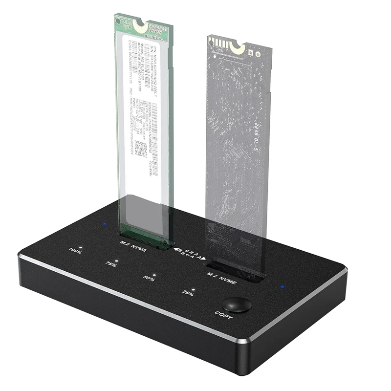

Док-станция для жестких дисков M2 USB C к NVME