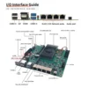 N100/i3-N305 NAS Motherboard DDR5 4x Intel i226-V 2.5G 2* M.2 NVMe 6* SATA3.0 HDMI2.0 DP Mini ITX board With PCIE 17X17CM 6