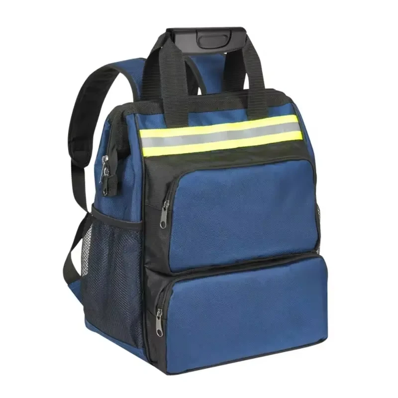 Oxford Cloth Electrician Tool Bag Multifunctional Shoulder Toolkit Large Capacity Tool Backpack Appliance Repair Tool Bag