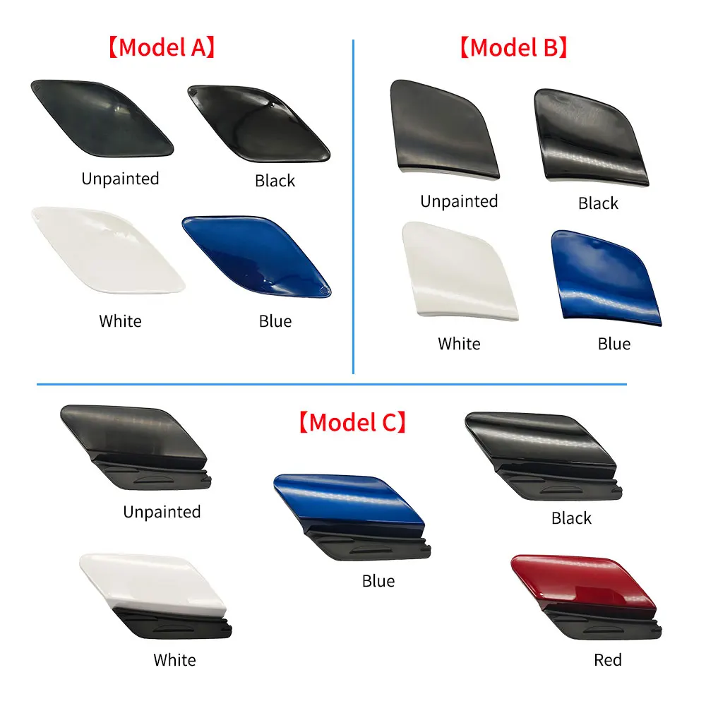 For Mercedes GLC Claass Black Car Front Bumper Tow Hook Cover Cap Towing Eye Accessories For Benz W253-GLC260 GLC300