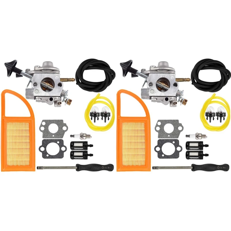 2X Br 600 Carburatore Filtro Aria Carburante Carb Repower Kit Per Stihl Br500 Br550 Br600 Zaino Blower Leaf Blower Parts