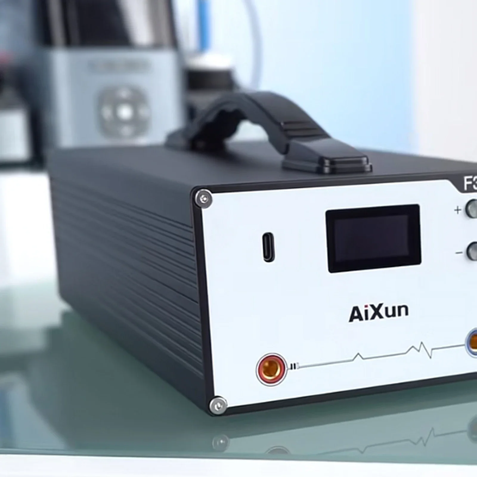 JCID Aixun F3000 휴대용 패러드 캐패시터 스폿 용접기, 리튬 배터리 용접, 더블 펄스 솔더 니켈 도금 용접기