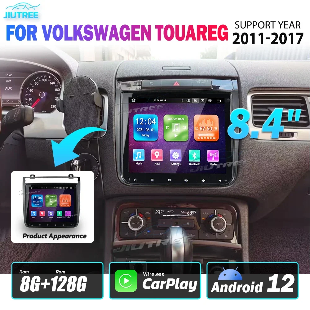 

Android 12 For Volkswagen VW TOUAREG 2011 2012- 2017 Car Radio 128GB Multimedia Player Auto Radio DVD Navigation Stereo GPS 4G