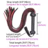 Faux Leather Whip for Horse Riding,Soft Crop for Equestrian,Floggers for Cosplay Costume Stick to Train 4