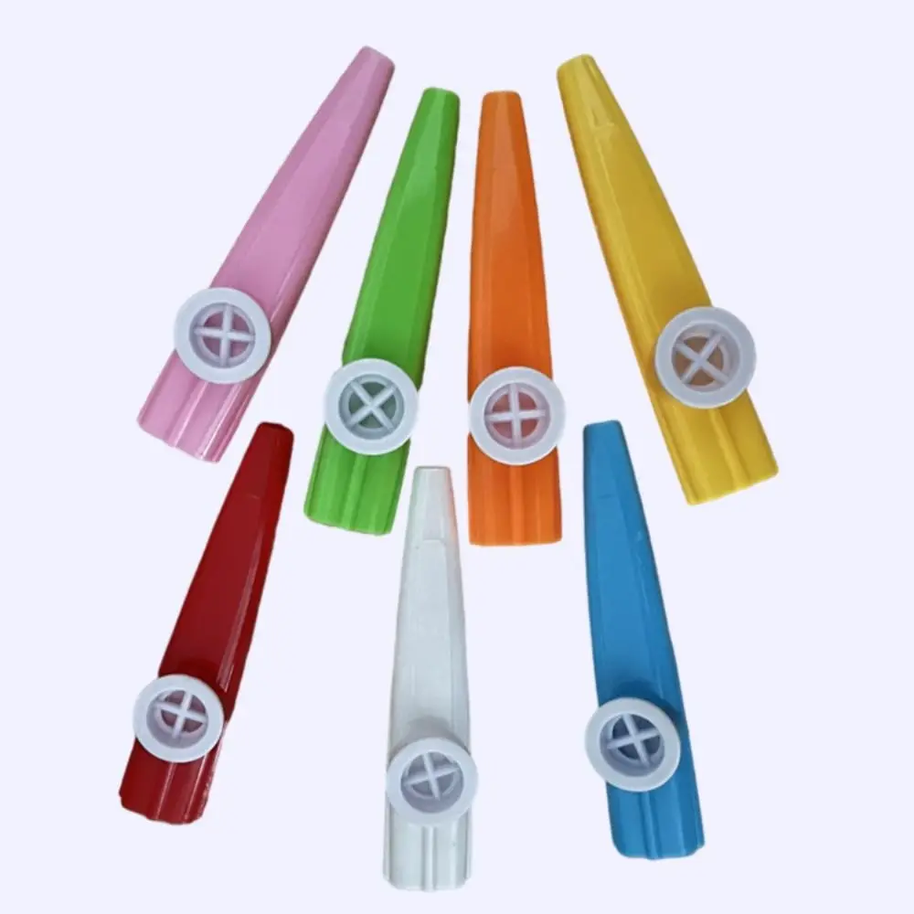 Description Picture 6 of itemHigh Quality 10PCS Kazoo British Joyful Kazoo Flute Plastic Whistle Musical Instruments Party