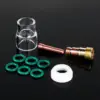 10x Glass Cup TIG Welding Torch Accessories Lens TIG Stubby Gas Lens Cup Kit TIG Welding Stubby for WP-17/18/26 1