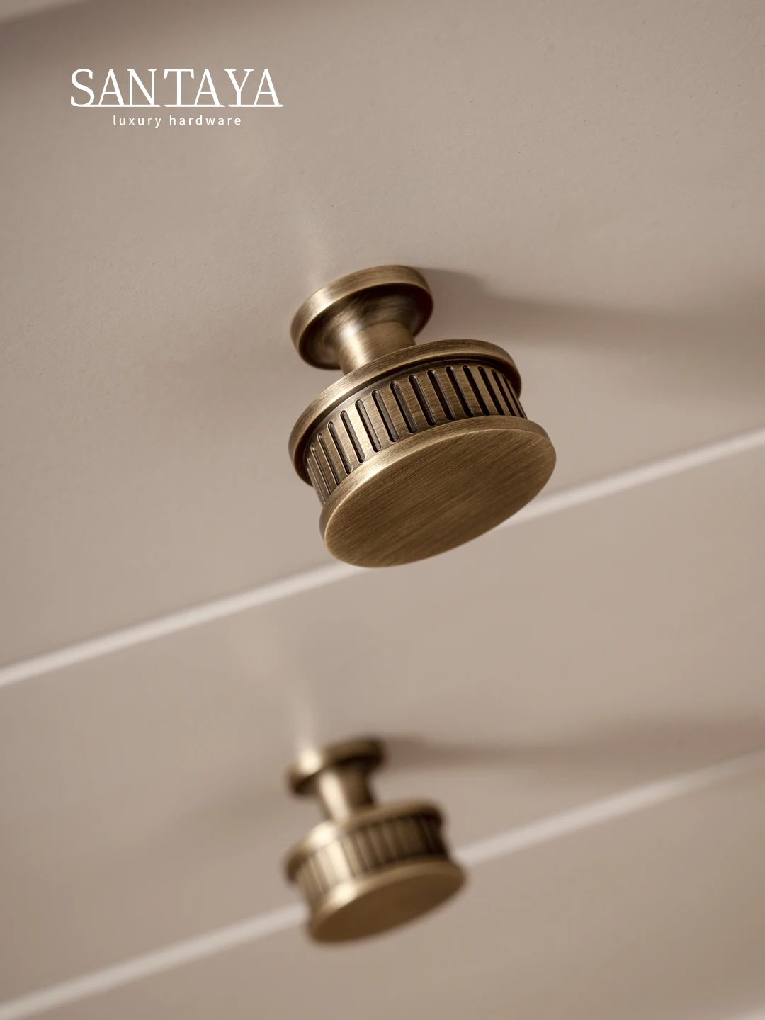 Antique Brass Spiral Knobs and Handles 6