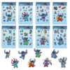 8/16/32Sheets Disney Cartoon Stitch Make A Face Puzzle Stickers Kids Make Your Own DIY Game Children Jigsaw Education Stickers 2