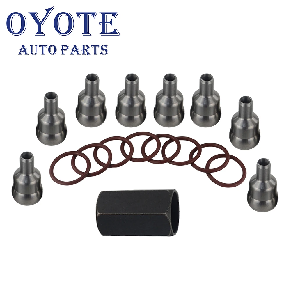 

Инструменты для ремонта автомобиля OYOTE, масляная направляющая высокого давления, шаровая трубка, набор для ремонта и инструмент, уплотнительные кольца 03-10 Ford 6,0 л