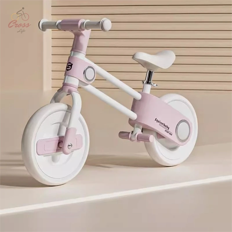 Children's Balance Bike Non Pedal Bike For Babies Aged 2-3-4 Sliding Learning Walker Sliding Unicycle Scooter Roller