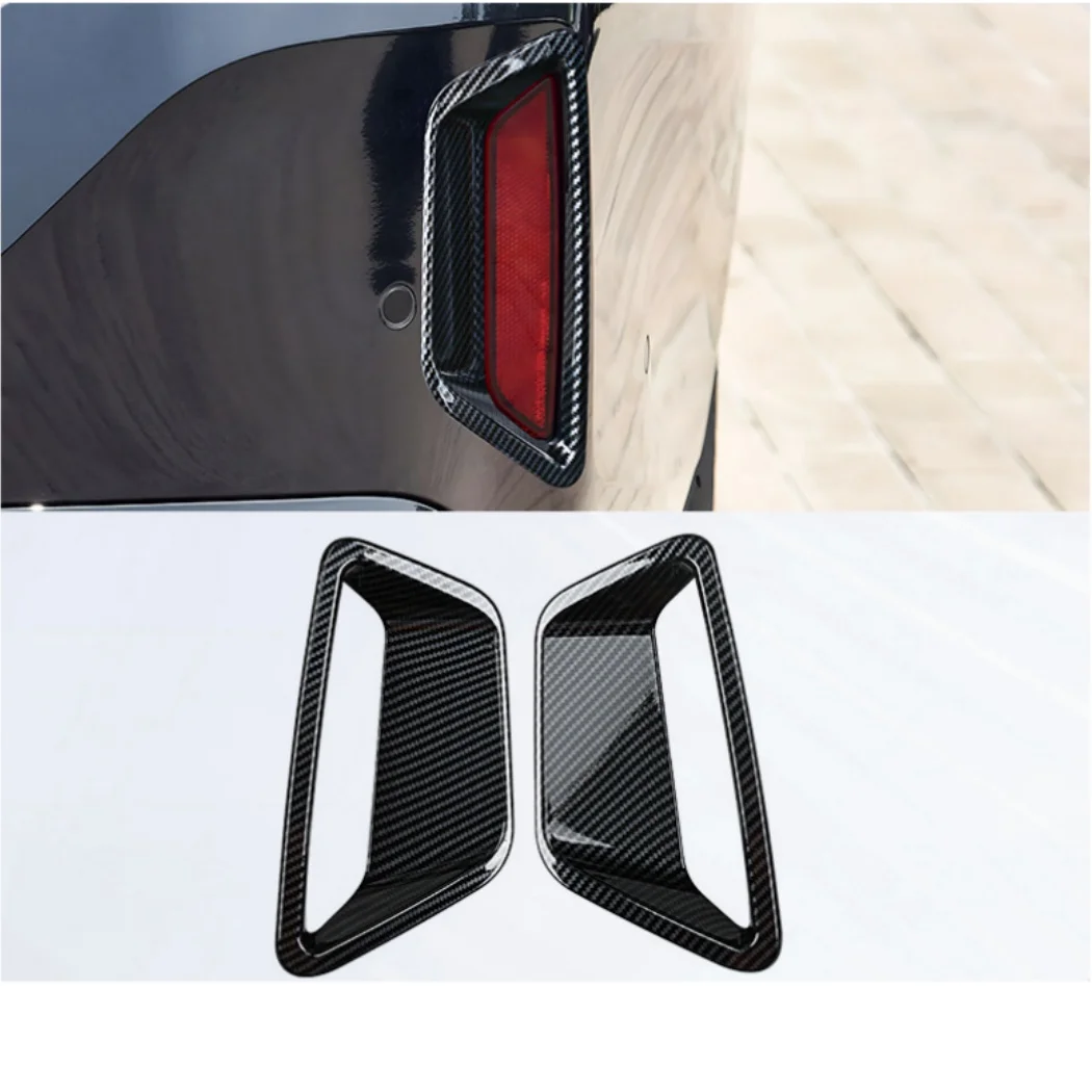 블랙 장식 스트립 울프 투스 리어 범퍼 디퓨저 블랙 워리어 개조 BMW 5 시리즈 I5 G60 G61 2024+ M 스포츠용