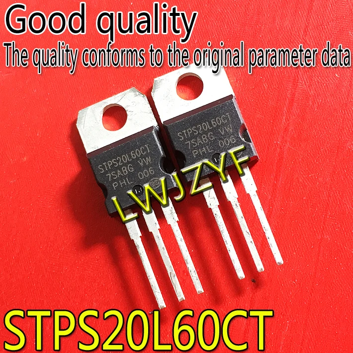 

(1 шт.) Новый STPS20L60CT STPS20L60 TO-220-3 20A60V MOSFET Быстрая доставка