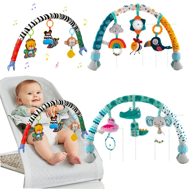 Sonajeros colgantes para bebé, juguetes de cuna para recién nacidos,  juguetes para coche para bebés, coloridos, sonajeros suaves - Sunnimix  sonajeros para bebés
