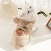 Cute Dog Clothes Winter Vest For Small Dogs Cats Warm Pets Sweater Soft Flannel Puppy Puffer Jacket Dog Accessories Supplies Xxs 4