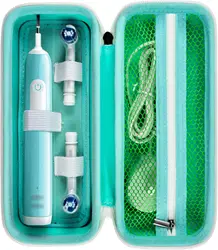 Compact Toothbrush Travel Case (Green)
