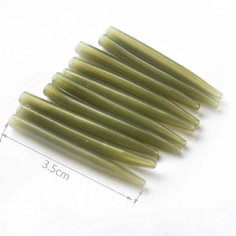 

40PCS Carp Fishing Accessories Lead Clip Quick Change Swivel Tail Rubber Anti Tangle Sleeves for Carp Rigs Coarse Fishing Tackle