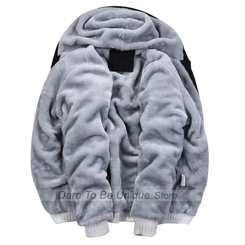 sweater hoodie New Men Hoodie Winter Thick Warm Fleece Zipper Men Hoodies Coat Casual Daily Sportwear Male Streetwear Hoodies Sweatshirts Man sweater hoodie