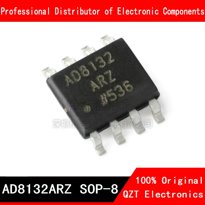10pcs/lot AD8132ARZ SOP AD8132 AD8132A AD8132AR SOP-8 new original In Stock ad8132arz r7 ad8132 soic 8 new high speed differential amplifier chip available from stock