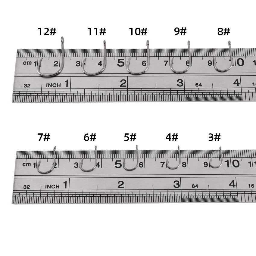 High Carbon Steel Fishing Hook 5