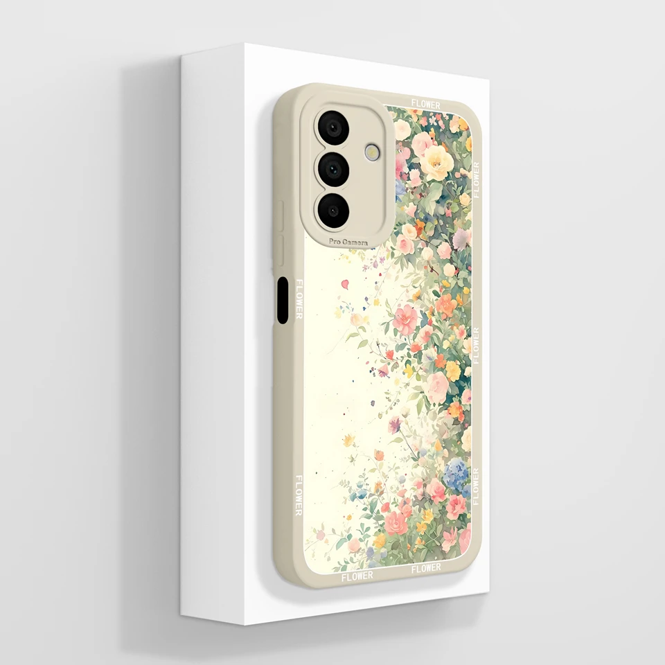Minimalist Moon Butterfly Flower Aesthetic Back Cover
