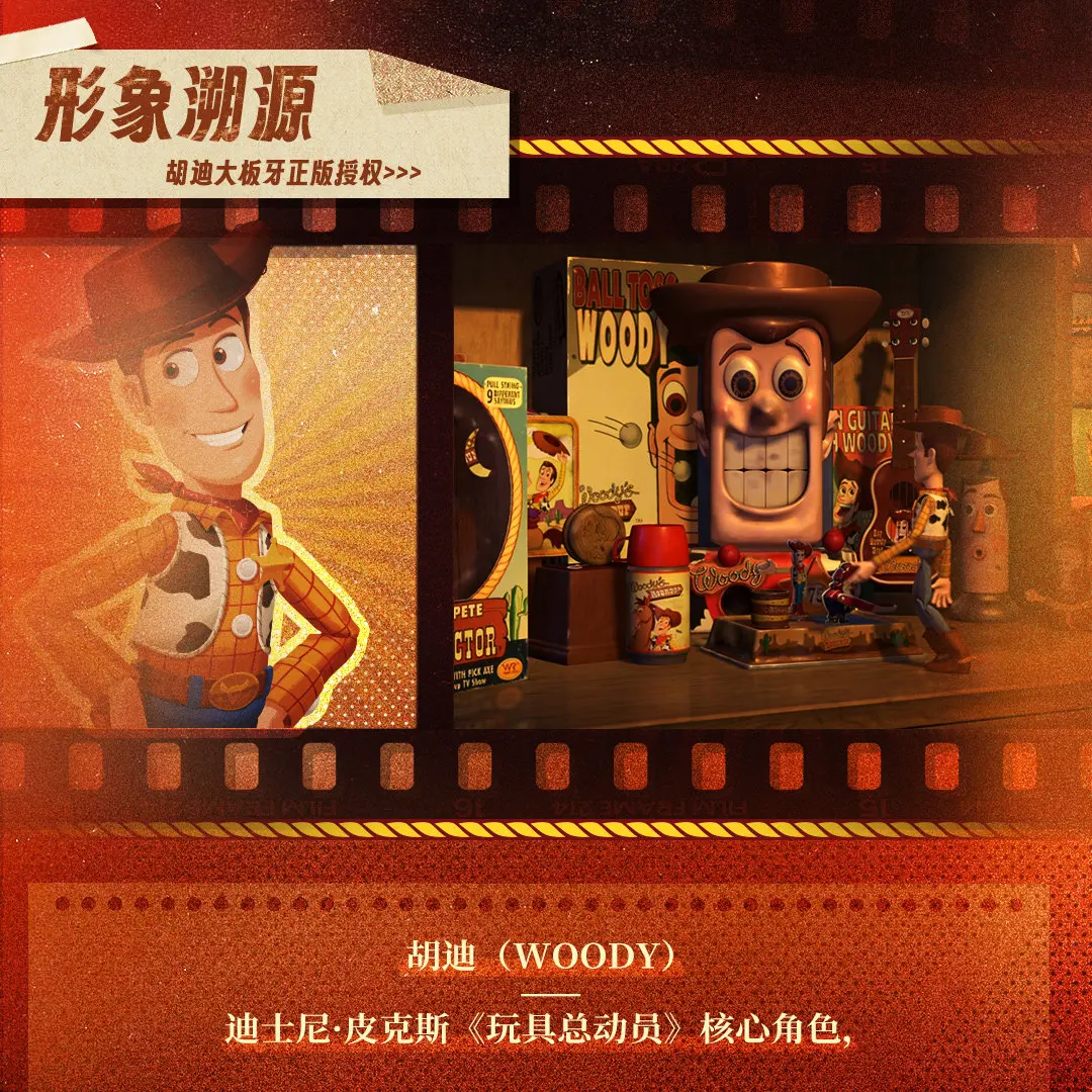 New Product Toy Story Original Woody Assembly Model Kit Round Game Tabletop Game Collection Model Statue Toys Hobby Gift 3