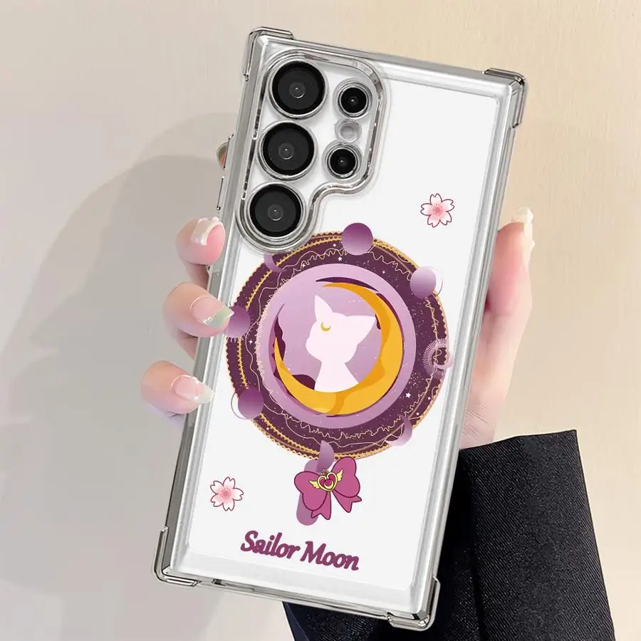 Sailor Moon Cat Manga Soft Phone Cover Case