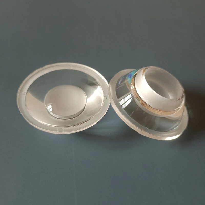 

#ORS-50 High quality Led Optical Lens, COB Lens, Size 50X16.64mm, Degree 45, Concave clean surface, PMMA materials