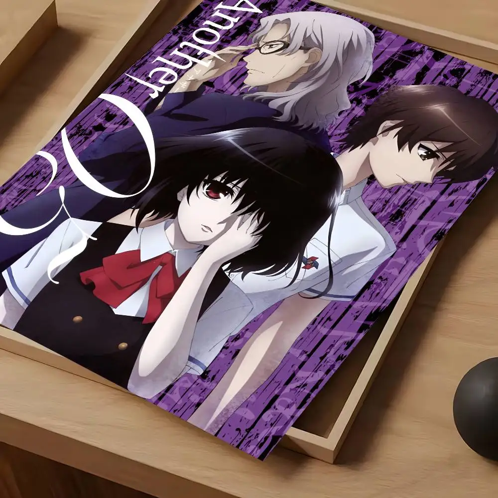 Anime A-Another M-Misaki Mei Poster Wasserdicht Vintage Film Poster Hohe Qualität Wand Kunstdruck Für Room Decor Geschenk – Detail 19