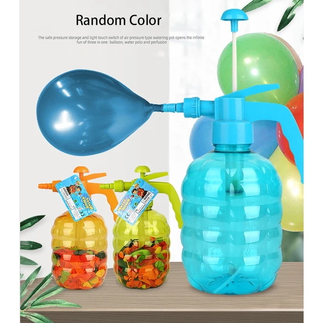 Portable Multifunctional Inflatable Air Water Bomb Balloon Pump With 500 Pcs Balloons For Kids Summer Party Outdoor Toy 4