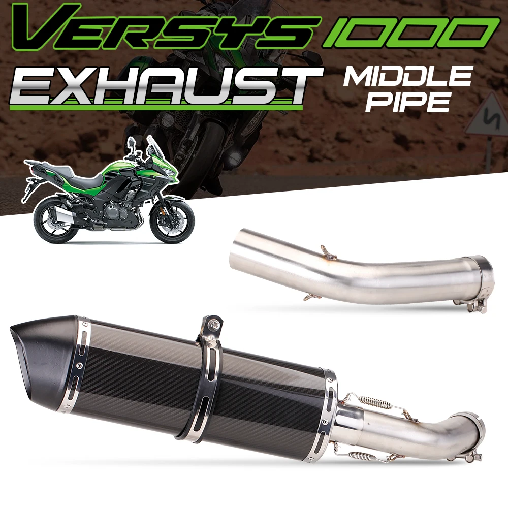 

Выхлопная труба для Kawasaki Versys 1000 SE Versys1000 2019 2020 2021