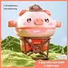 Novelty Tightrope Walking Tumbler Unicycle Toys Cute Balanced Pig Toys Roly-Poly Fingertip Gyroscope Balance Robot 2