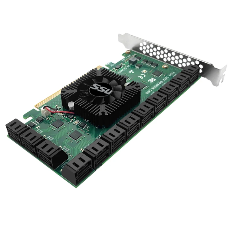 PCIe SATAカード 24ポート 6Gbps SATA PCIeカード 新品 PCIe SATAカード 24ポート 6Gbps SATA PCIeカード 新品