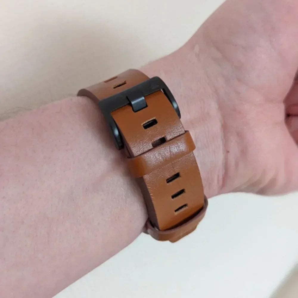 Premium Genuine Leather QuickFit Strap - Versatile and Stylish Wristband Replacement