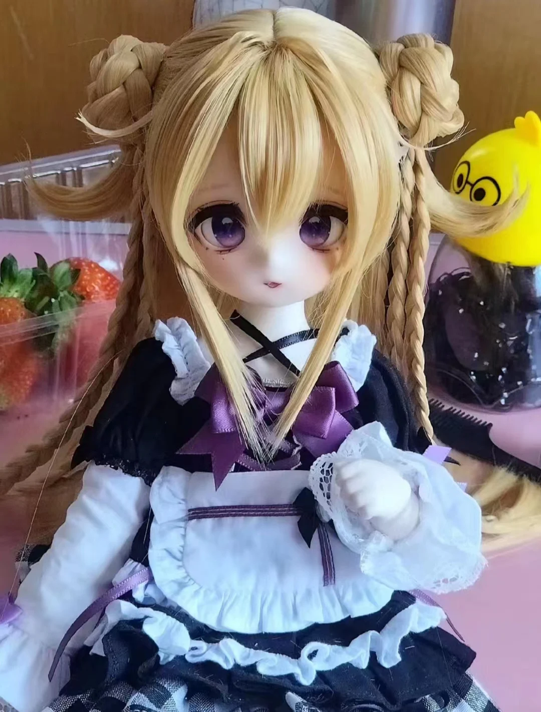 12cmBJD Doll Girl's Doll 1/12 Mini Girl Two Yuan Japanese