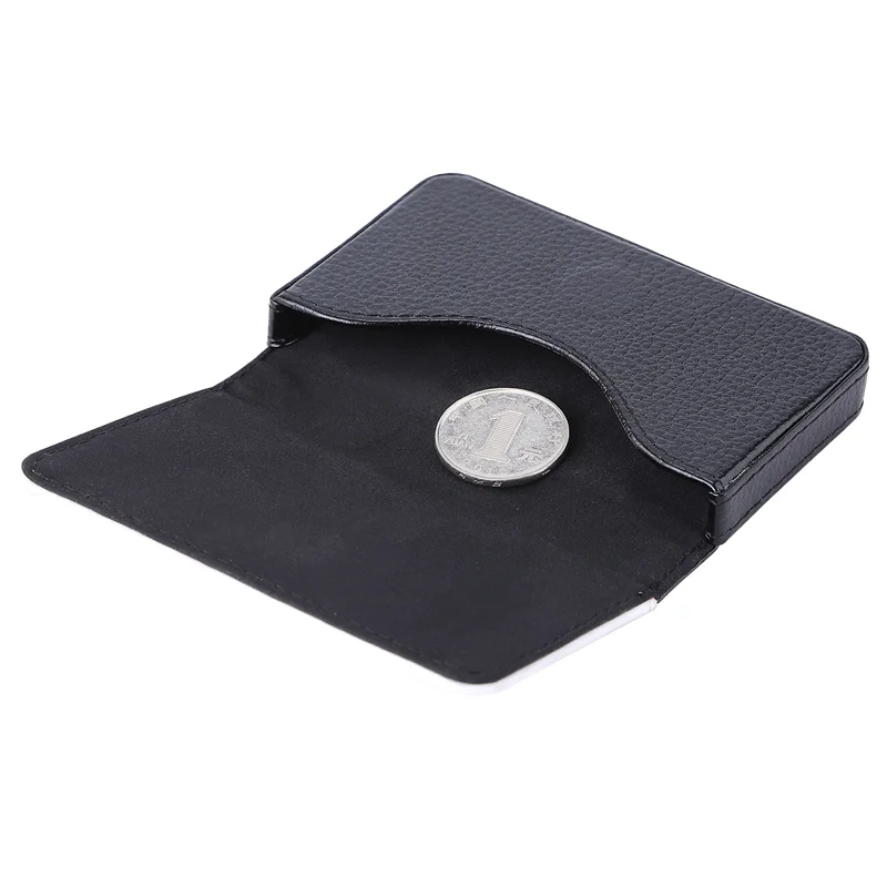 Sublimation Blank Business Bank Card Holder Case PU Leather ID Card Holder Small Coin Cards Cover Pouch Case Bag