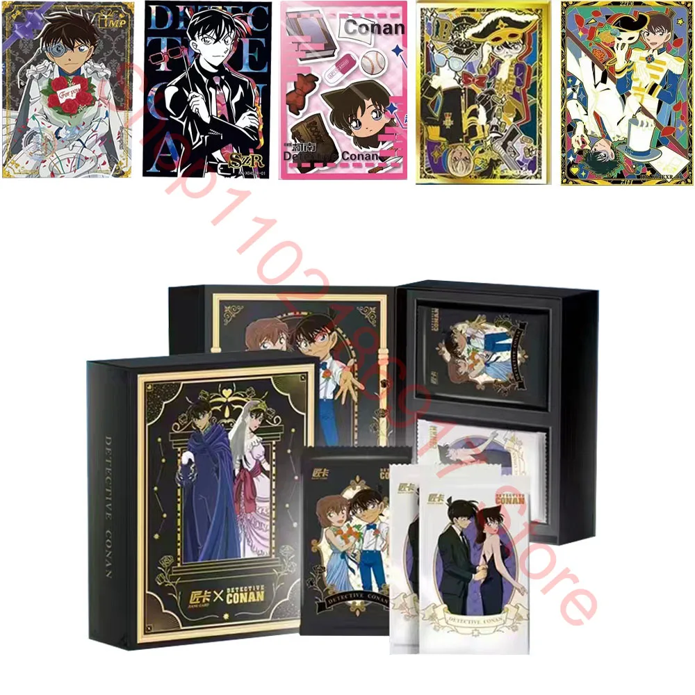 

2023New Original Detective Conan Series Collection Cards Anime Characters Rare PTR SSR SR Flash Card Toys Hobbies Games Collecti