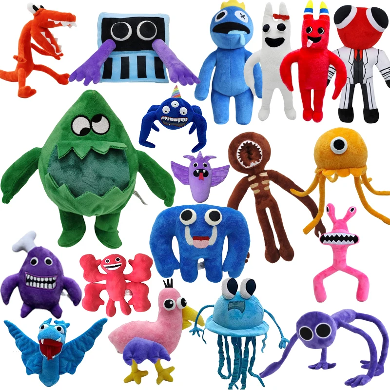 All Rainbow Friends And Garten Of Banban Nabnab Plush Toys - Juhi