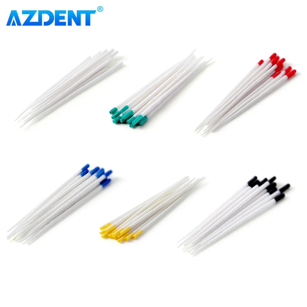 AZDENT Canale Radicolare Endodontico Dentale Gutta Perca Punti - Foto 7