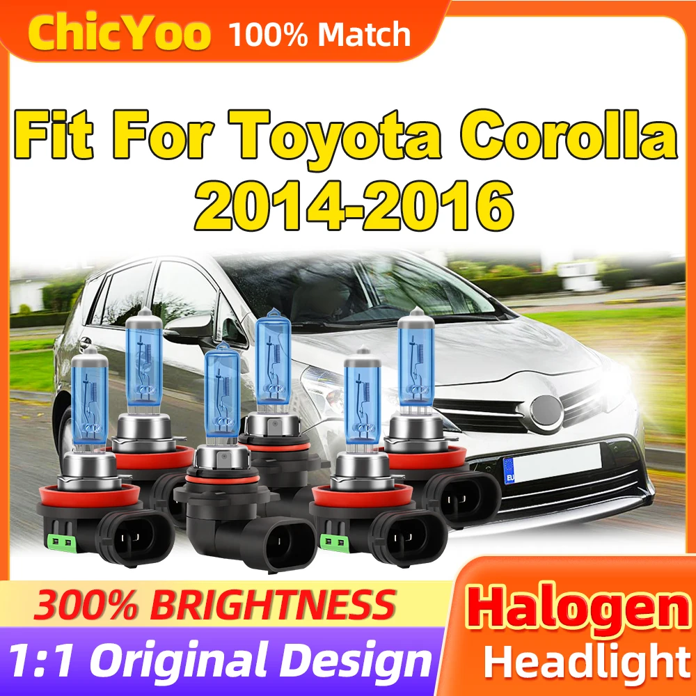 Toyota Corolla 2014 2015 2016 300W 할로겐 헤드라이트 전구 3600..