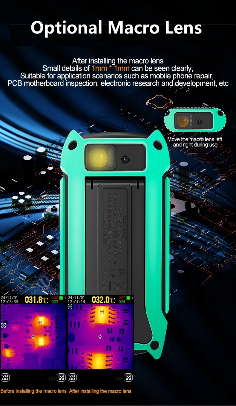 TOOLTOP ET14C thermal camera for inspection