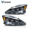 VLAND Car LED Headlights Assembly for Lexus IS250 IS350 C ISF 2006-2013 bule DRL Auto Styling Front Lamps Accessories Lights 4