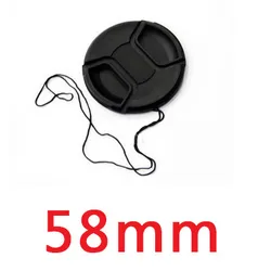 Universal Camera Lens Cap Holder (58mm)