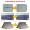 4Pcs Auto Windshield Repair Kit Front Specialize Crack Solution Three Piece Removal Care Accessory Support Glass Liquid Cleaning 4