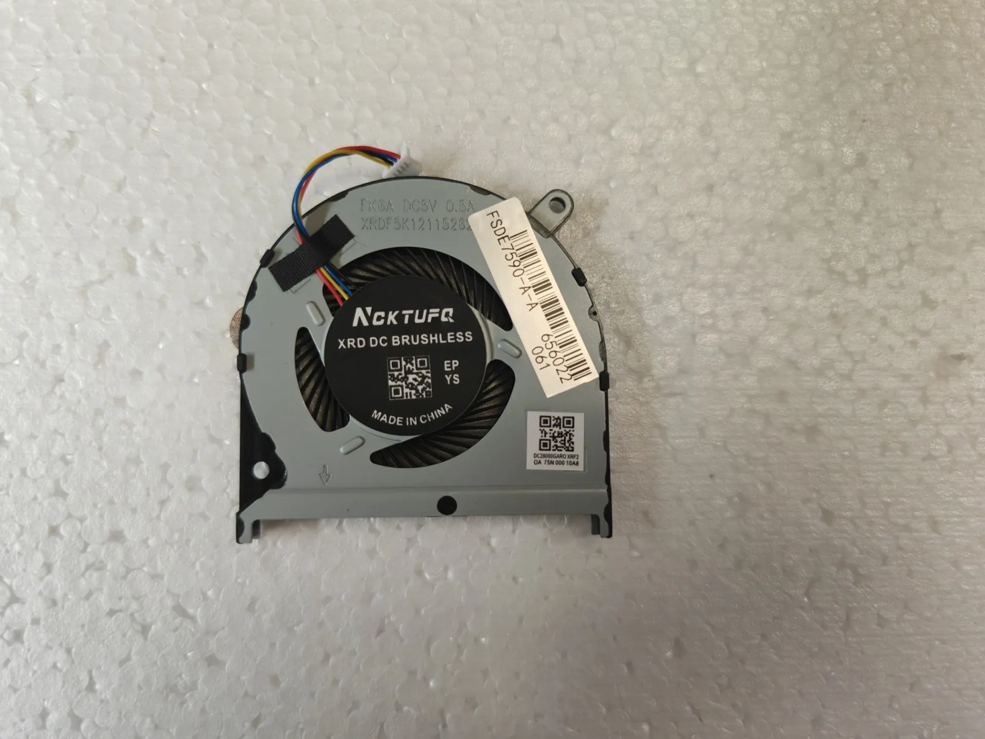 Dell Inspiron 노트북 CPU 및 GPU 냉각 선풍기, 7591 P83F CN-0MPHWF 0861FC 용 신제품