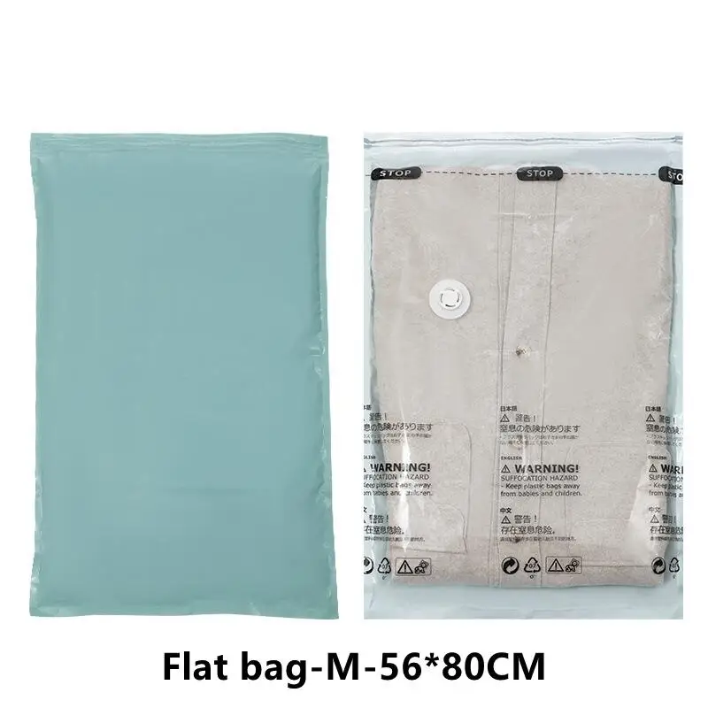 Jumbo Vacuum Compression Storage Bags - Ultimate Space-Saving Solution for Clothes, Blankets, and Bedding