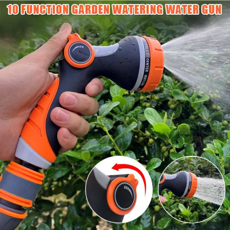 

Garden watering water gun Multifunctional household garden sprinkler spray gun Car wash water gun Lawn Hose Multifunction Garden