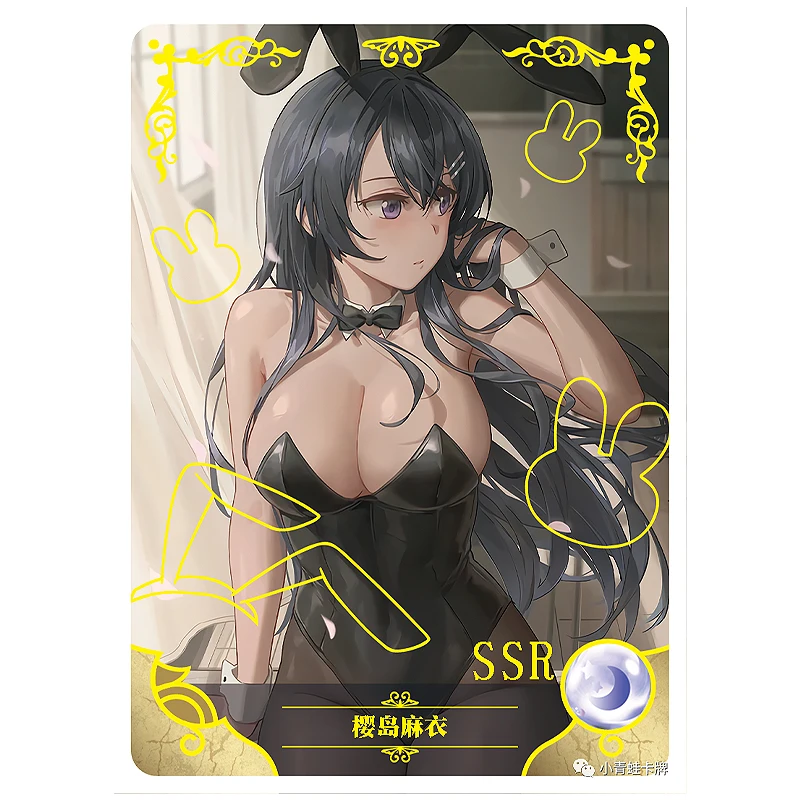 

Goddess Story SSR Card Amber Lee Connors Fujiwara Chika Sakurajima Mai Sexy Card Anime Game Collection Cards Gift Toys